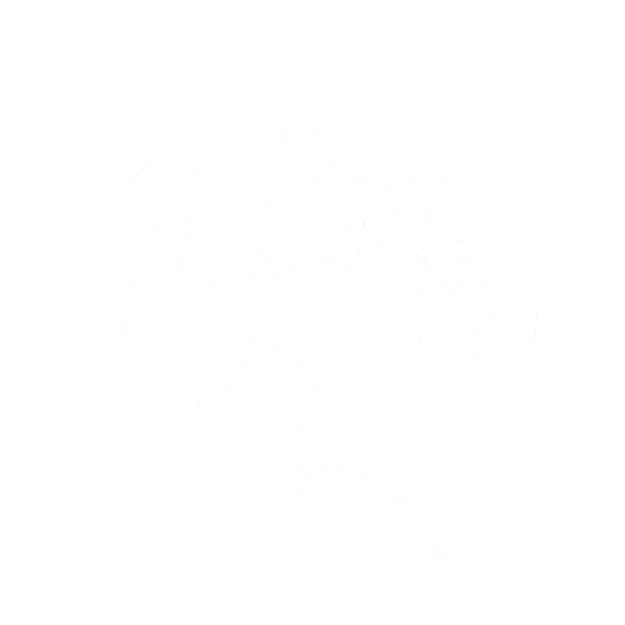 Dept. of Education logo in white colors on a black background.