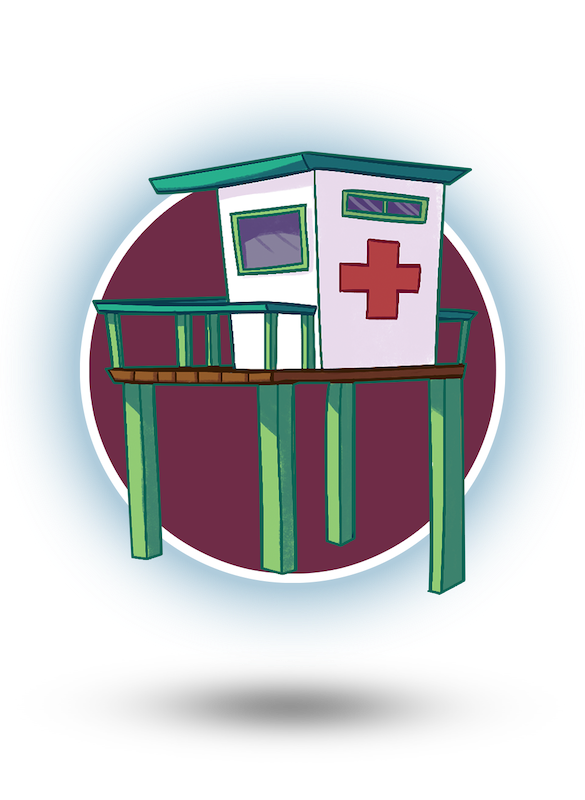 The Lifeguard Tower icon!
