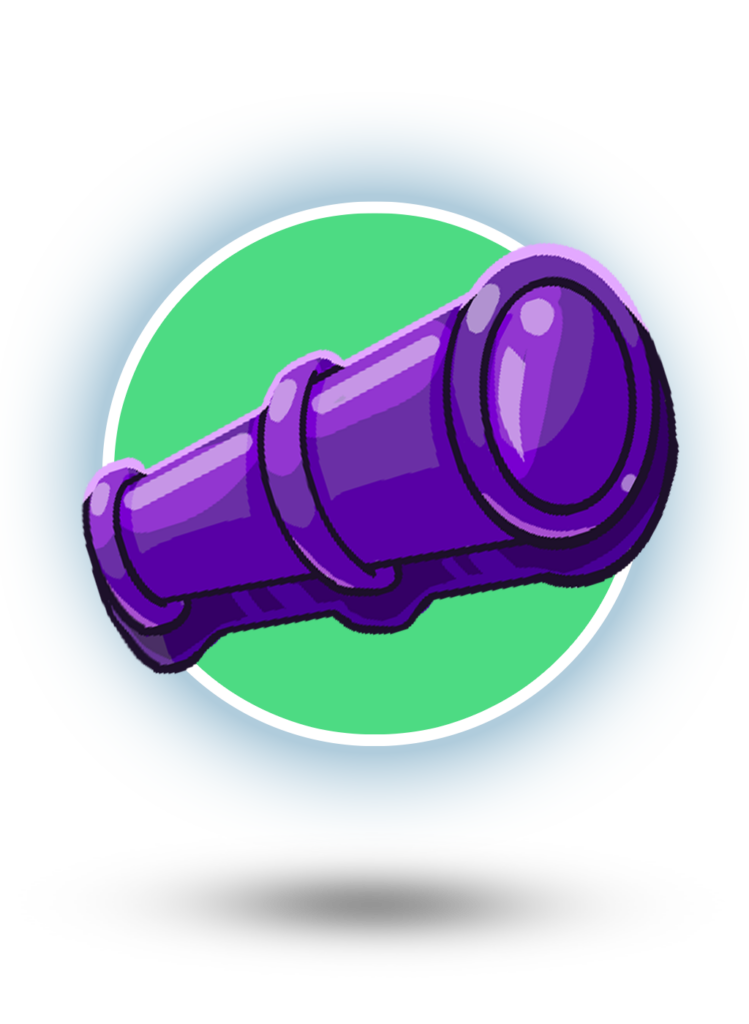 The telescope version of the Museum Guide badge!