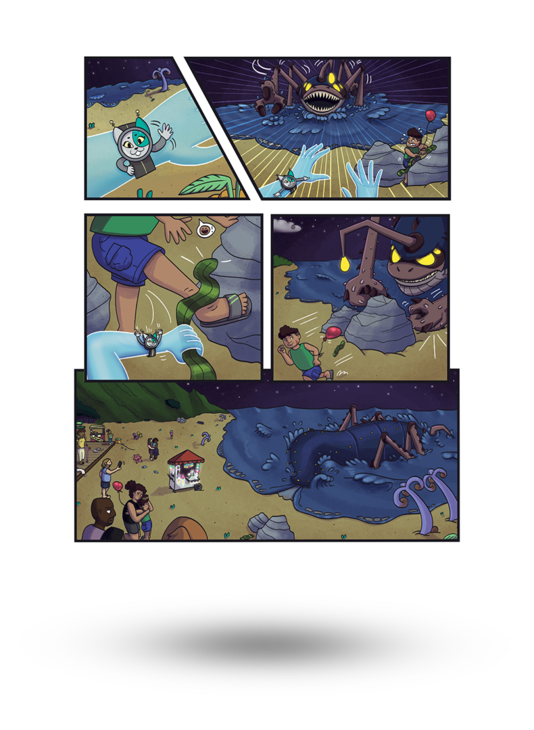 The rescue version of the Introduction comic page!