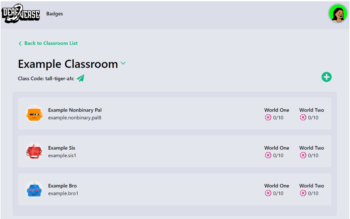 Teacher Account and Classroom System Onboarding Guide - Deafverse