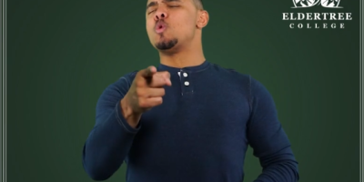 Justin points at you while mouthing “oooh.”
